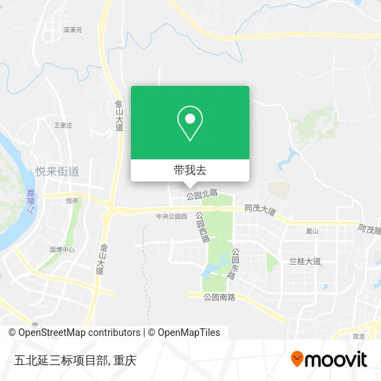 五北延三标项目部地图