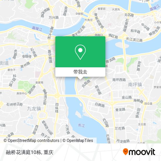 融桥花满庭10栋地图