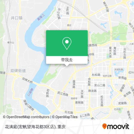花满庭(宏帆望海花都3区店)地图
