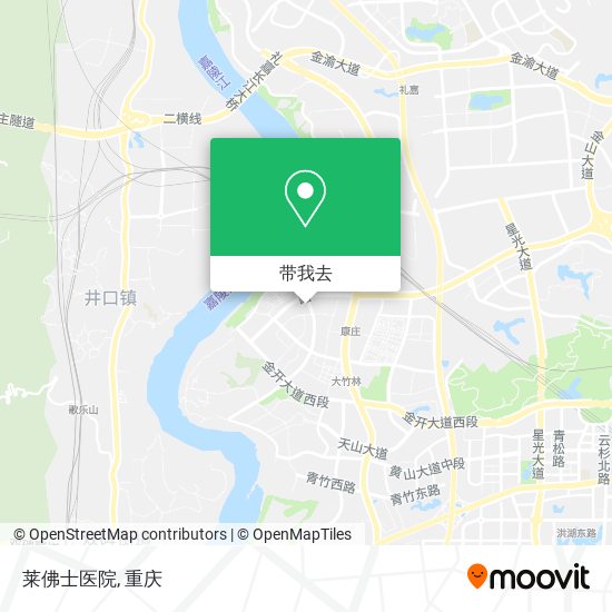 莱佛士医院地图