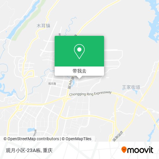 观月小区-23A栋地图