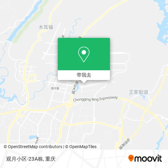 观月小区-23A栋地图