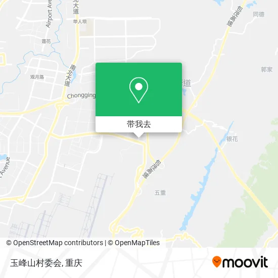 玉峰山村委会地图