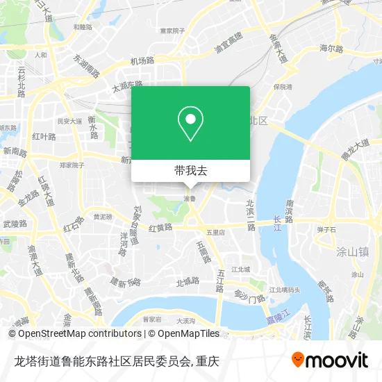 龙塔街道鲁能东路社区居民委员会地图