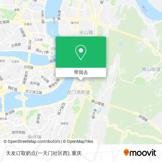 天友订取奶点(一天门社区西)地图