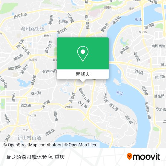 暴龙陌森眼镜体验店地图