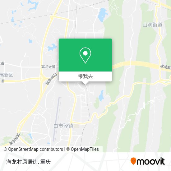 海龙村康居街地图