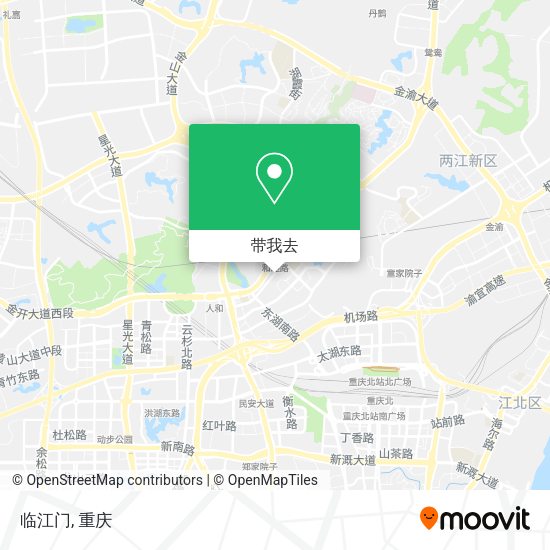 临江门地图