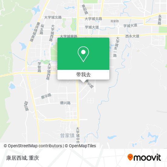康居西城地图