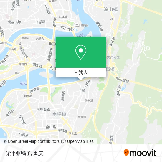 梁平张鸭子地图