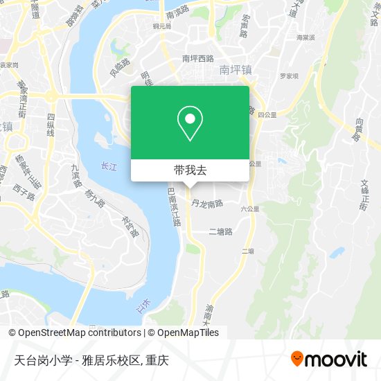 天台岗小学 - 雅居乐校区地图