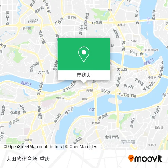 大田湾体育场地图