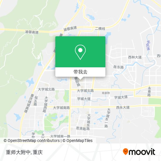 重师大附中地图