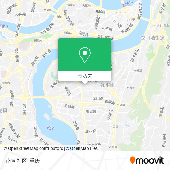南湖社区地图