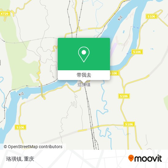 珞璜镇地图
