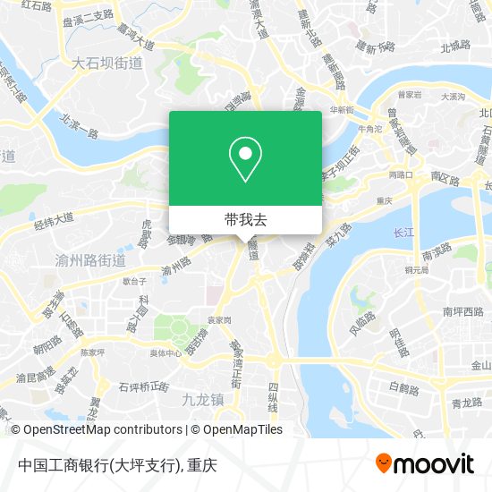中国工商银行(大坪支行)地图
