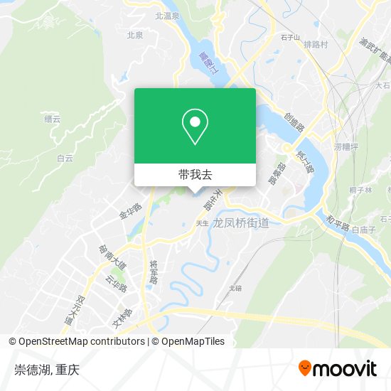 崇德湖地图