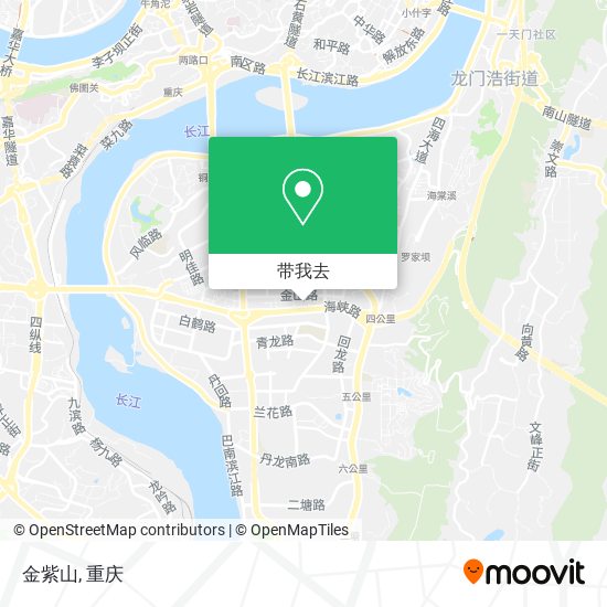 金紫山地图
