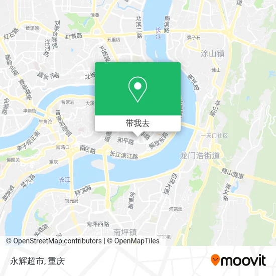 永辉超市地图