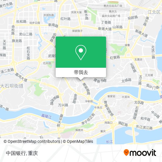 中国银行地图