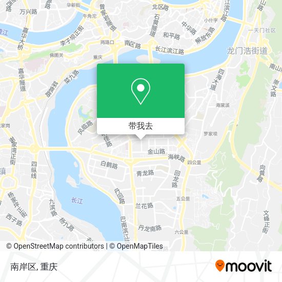 南岸区地图