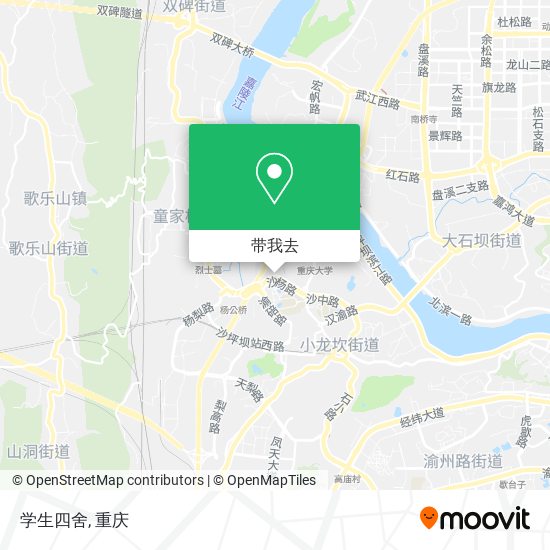 学生四舍地图