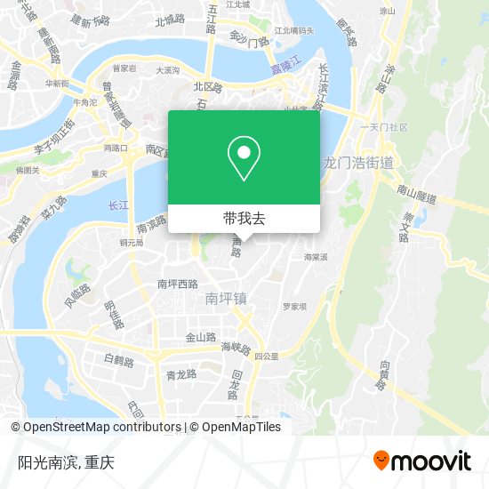 阳光南滨地图