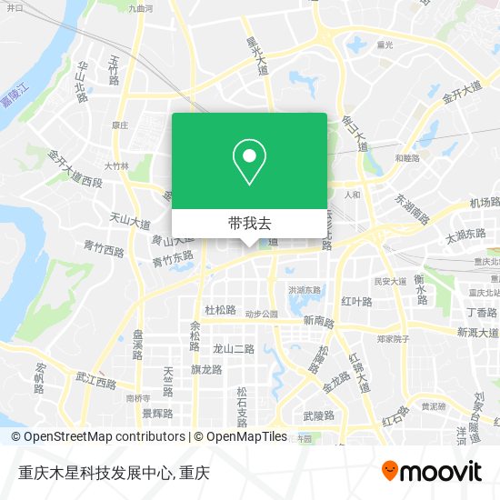 重庆木星科技发展中心地图