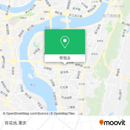 荷花池地图