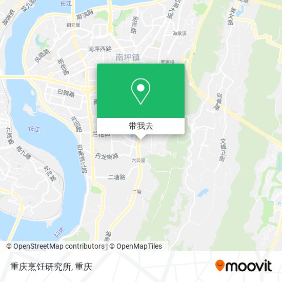 重庆烹饪研究所地图