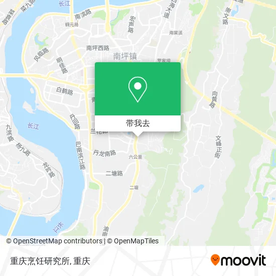 重庆烹饪研究所地图
