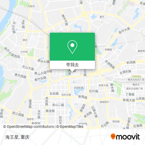 海王星地图