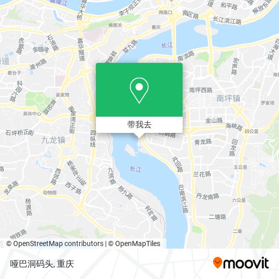 哑巴洞码头地图
