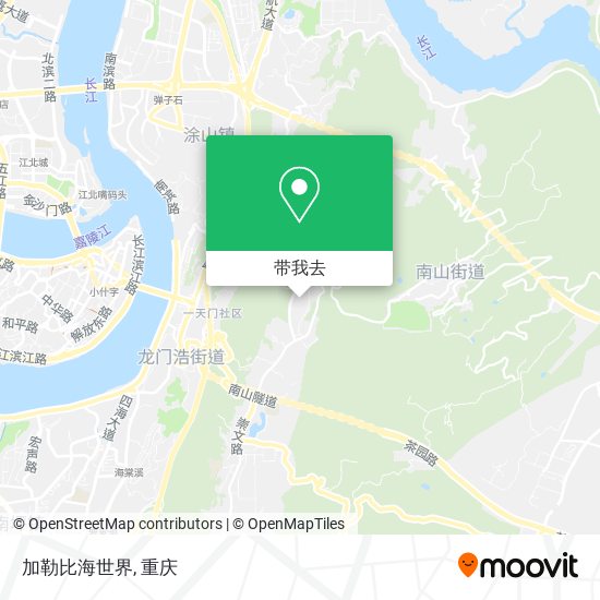加勒比海世界地图