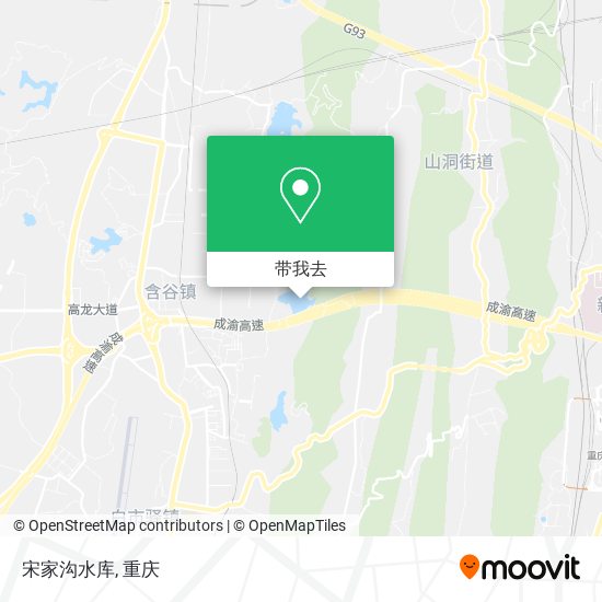 宋家沟水库地图