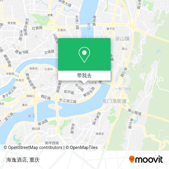 海逸酒店地图