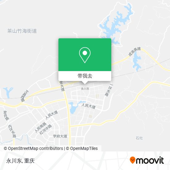 永川东地图