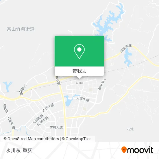 永川东地图