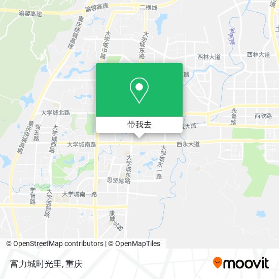 富力城时光里地图