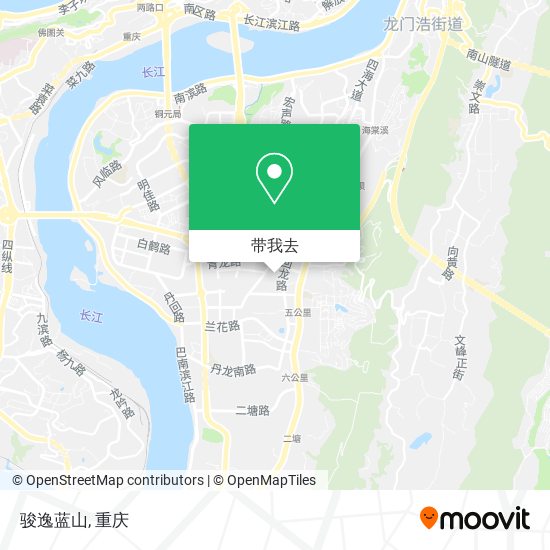 骏逸蓝山地图