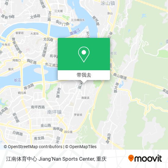 江南体育中心 Jiang'Nan Sports Center地图