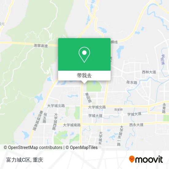 富力城C区地图