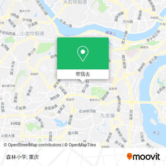 森林小学地图
