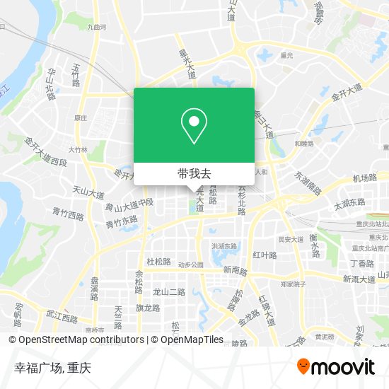 幸福广场地图