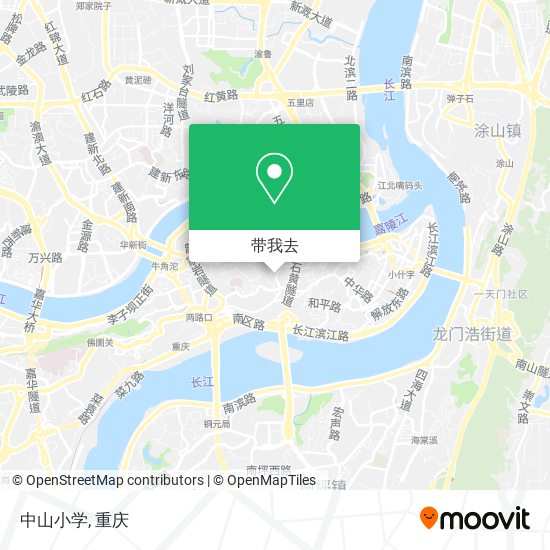 中山小学地图