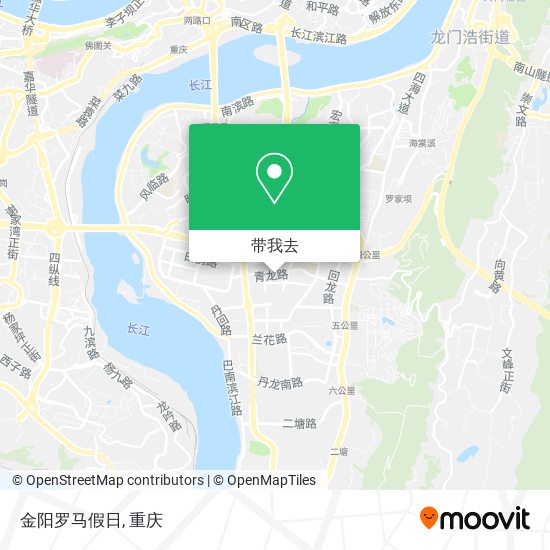 金阳罗马假日地图