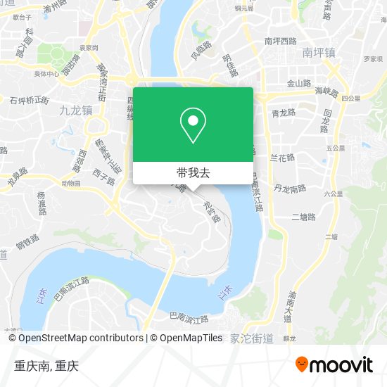 重庆南地图