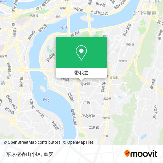 东原檀香山小区地图