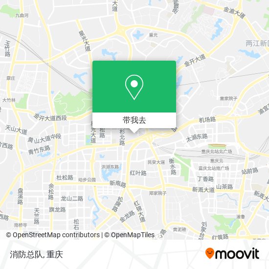 消防总队地图
