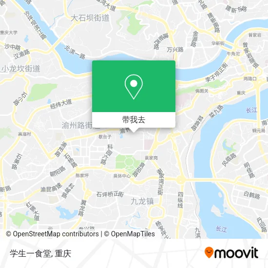 学生一食堂地图